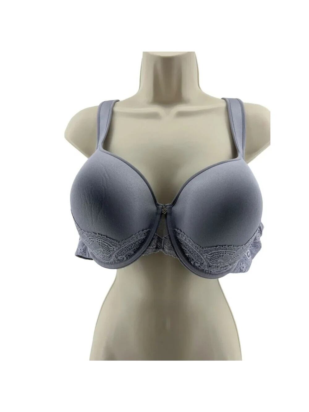 ThirdLove T Shirt Bra Lace Overlay Detail Soft Lilac 44B